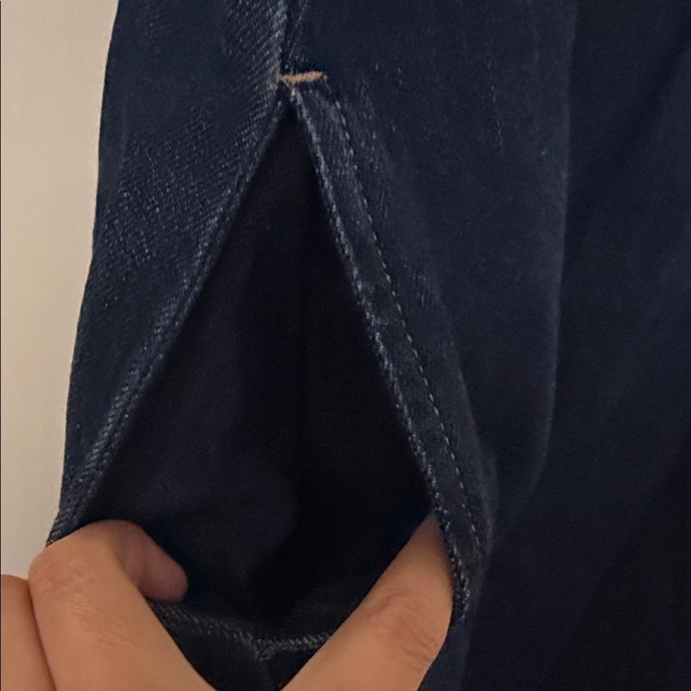 GAP Dark Blue denim dress size S - Picture 6 of 9